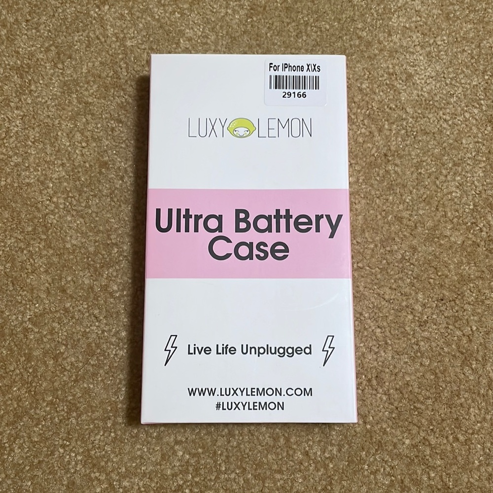 Luxy Lemon charging phone case